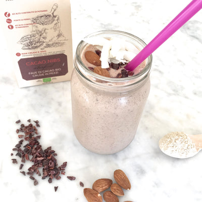Smoothie Proteico Raw al Cioccolato