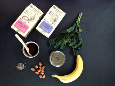 Smoothie Antiossidante con Açaì & Kale