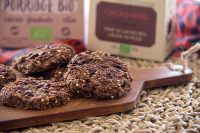Biscotti di Porridge al Cacao