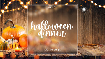 IDEA MENÙ per la CENA di HALLOWEEN