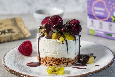 MINI OAT COOKIE VEGAN CHEESECAKE