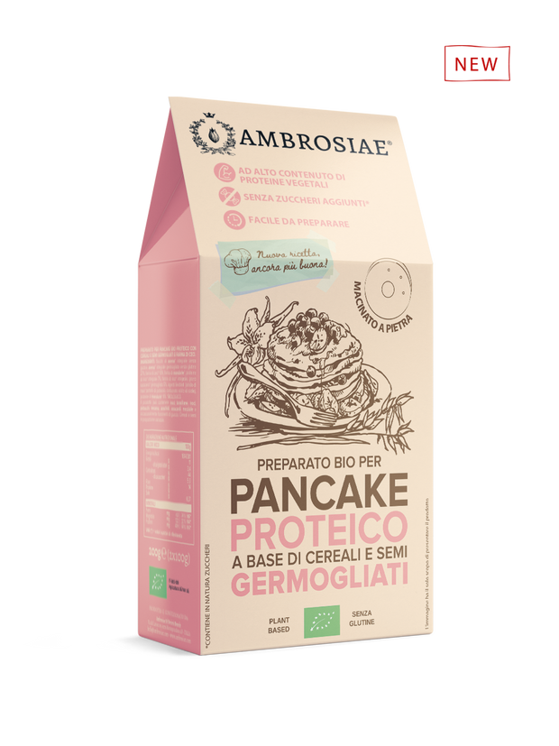 Pancake Proteico con farina di ceci