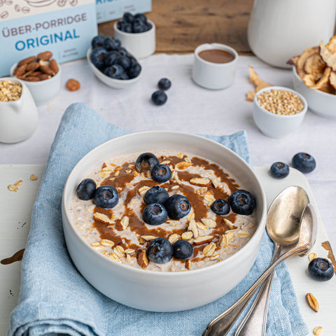 Porridge Avellanas Almendras Activadas