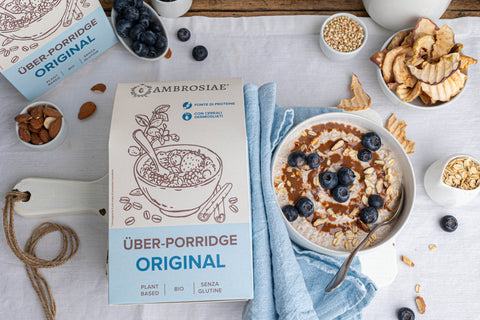 Porridge Avellanas Almendras Activadas
