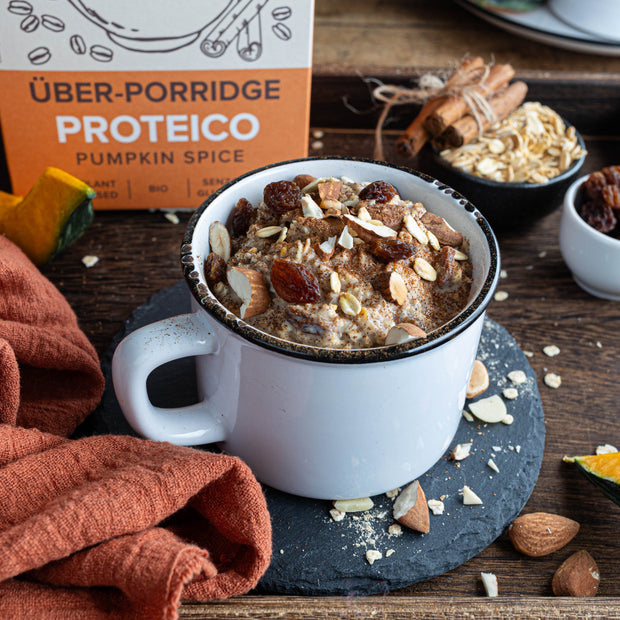 Porridge Avellanas Almendras Activadas