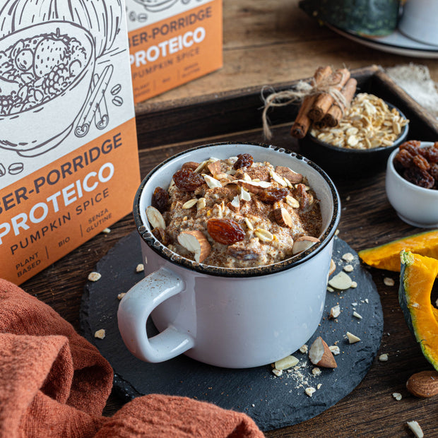 Porridge Avellanas Almendras Activadas