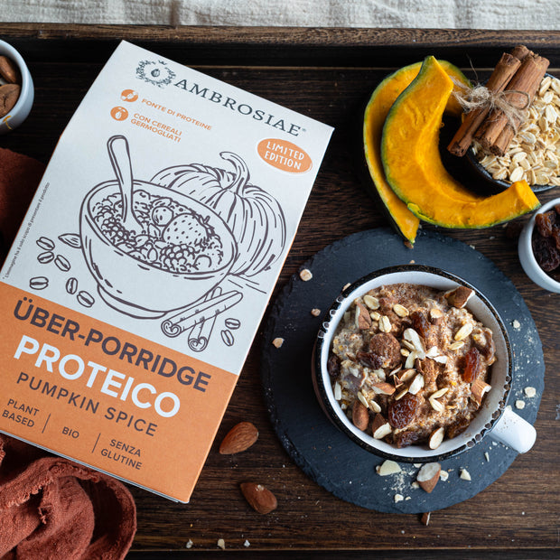 Porridge Avellanas Almendras Activadas