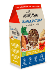 Granola Proteica Cacahuetes Cacao