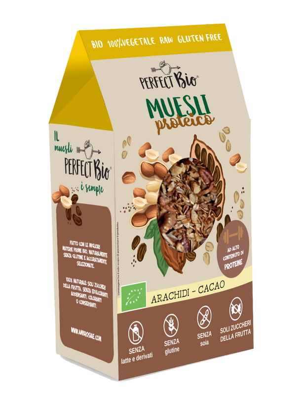 Muesli Proteico Cacao y Coco