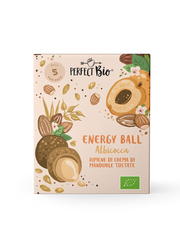 Energy Ball albicocca ripiene di crema di mandorle tostate biologiche