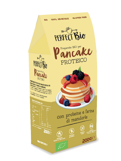 Preparato pancake proteico e farina di mandorle 