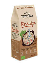 Porridge senza glutine fave di cacao e nocciole PerfectBio