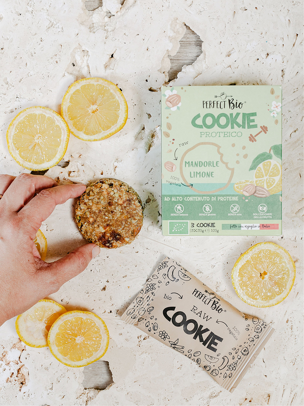 Biscotti senza glutine mandorle e limone PerfectBio